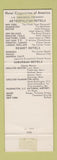 Matchbook Cover - Hotel Kenmore Boston MA