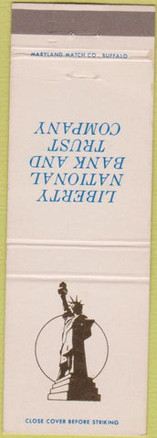 Matchbook Cover - Liberty National Bank Trust bank