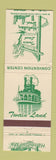 Matchbook Cover - Twain Land Hannibal MO Holiday Inn Mark Twain