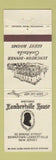Matchbook Cover - Lambertville House NJ restaurant