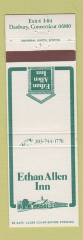 Matchbook Cover - Ethan Allen Inn Danbury CT