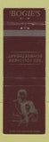 Matchbook Cover - Bogie's Restaurant Tyngsboro MA WEAR