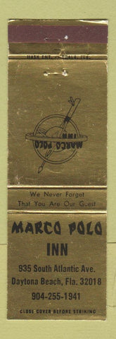 Matchbook Cover - Marco Polo Inn Daytona Beach FL