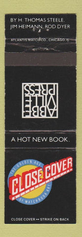 Matchbook Cover - Close Cover Book Matchbook Art Abbeville Press WEAR