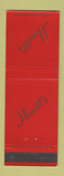 Matchbook Cover - Hewitt's WEAR
