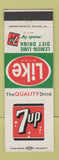 Matchbook Cover - 7up Soda Like Diet Drink