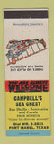 Matchbook Cover - Campbell's Sea Chest Port Isabel TX