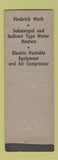 Matchbook Cover - Aceweld Welding Chicago IL