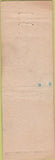 Matchbook Cover - Kabat's Tavern Reedsville WI Verifine Ice Cream WORN