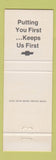 Matchbook Cover - S&A Chevrolet Cadillac Somerset PA