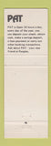 Matchbook Cover - Peoples Bank and Trust Aurora Colorado