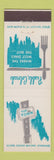 Matchbook Cover - Top Town Restaurant Pueblo Colorado