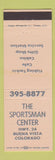 Matchbook Cover - Sportsman Center Buena Vista Colorado