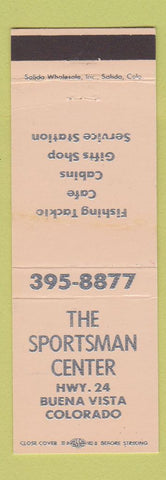 Matchbook Cover - Sportsman Center Buena Vista Colorado