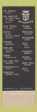 Matchbook Cover - Cosmpolitan Hotel Denver Colorado