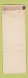Matchbook Cover - The Embers Colorado Springs WEAR
