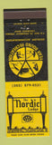 Matchbook Cover - Nordic Lodge Steamboat Springs Colorado