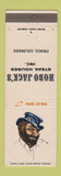 Matchbook Cover - Hobo Jack's Steak House Frisco Colorado