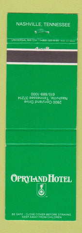 Matchbook Cover - Opryland Hotel Nashville TN