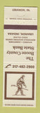 Matchbook Cover - Boone County State Bank Lebanon IN