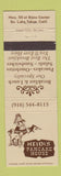 Matchbook Cover - Heidi's Pancake House South Lake Tahoe CA