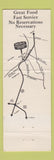 Matchbook Cover - Heidi's Pancake House South Lake Tahoe CA