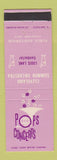 Matchbook Cover - Cleveland Pops Concerts OH