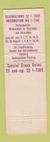 Matchbook Cover - Cleveland Pops Concerts OH
