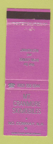 Matchbook Cover - Mt Cranmore Skimobile North Conway NH