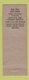 Matchbook Cover - Tewah Tridge Club Bridgeton NJ ADVANCE