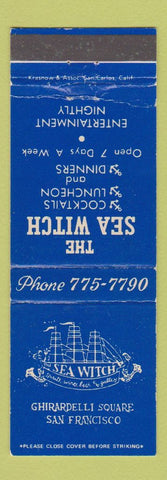 Matchbook Cover - Sea Wich Restaurant San Francisco CA WEAR