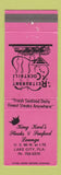 Matchbook Cover - King Karl's Steaks Seafood Lake City FL