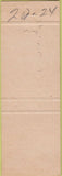 Matchbook Cover - Red Lodge Cafe Red Lodge MT