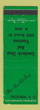 Matchbook Cover - The Ten One Two Sandwich Shop Victoria BC