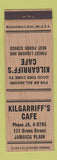 Matchbook Cover - Kilgarriff's Cafe Jamaica Plain Boston MA?