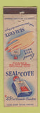 Matchbook Cover - Seal Cote Nail Polish Sealer WEAR