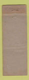 Matchbook Cover - Warren's Restaurant Old Town ME WEAR
