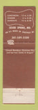 Matchbook Cover - Mrs. K's Toll House Silver Spring MD