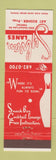 Matchbook Cover - Sylvan Lanes Bowling Pontiac MI