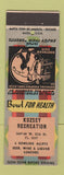 Matchbook Cover - Kozsey Recreation Bowling