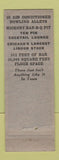 Matchbook Cover - Goranson's Bowling Chicago IL