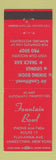 Matchbook Cover - Fountain Bowling Jamestown NY