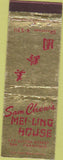 Matchbook Cover - Sam Chew's Mei Ling House San Francisco CA