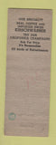 Matchbook Cover - William Tell House San Francisco CA