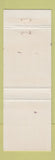 Matchbook Cover - The Wave Seafood Restaurant San Francisco CA