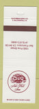 Matchbook Cover - Nob Hill Inn San Francisco CA