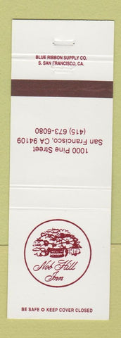 Matchbook Cover - Nob Hill Inn San Francisco CA