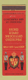 Matchbook Cover - Presidio Officers' Open Mess San Francisco CA