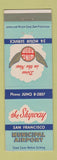 Matchbook Cover - Skytop San Francisco CA Airport