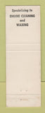 Matchbook Cover - Laudy's Atlantic oil gas Allentown PA